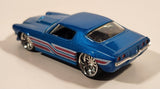 2007 Hot Wheels G-Machines: Flashback '70 Camaro Blue 1:50 Scale Die Cast Toy Car Vehicle