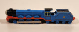 1989 ERTL Britt Allcroft Thomas The Tank Engine & Friends #4 Gordon Blue Train Engine Locomotive Die Cast Toy Vehicle