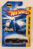 2007 Hot Wheels First Editions DC Comics Batman TV Batmobile Black Die Cast Toy Car Vehicle New in Package