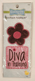 2011 Prym Consumer Babyville Boutique Diva In Training and Flower Embroidered Fabric Patches New in Package