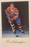 1974-75 NHL Montreal Canadiens Team Issue Yvan Cournoyer Jumbo Photo Trading Card