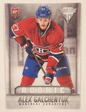 2013-14 Panini Titanium Hockey #J-5 Montreal Canadiens Alex Galchenyuk Rookie Jumbo Trading Card