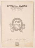 1981-82 O-Pee-Chee #6 Montreal Canadiens Peter Mahovlich Jumbo Trading Card