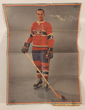 Vintage 1966 Weekend Magazine Allstars Series NHL Montreal Canadiens Jacques Laperriere Bobby Hull Chicago Blackhawks Double Sided Magazine Clipping