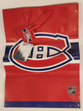 NHL Unique Montreal Canadiens 9" x 13" Glossy Paper Gift Bag