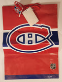 NHL Unique Montreal Canadiens 9" x 13" Glossy Paper Gift Bag