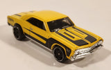 2014 Hot Wheels Workshop Muscle Mania '67 Chevelle SS 396 Yellow Die Cast Toy Car Vehicle
