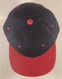 A.J.M. International Blank Black and Red Snapback Trucker Cap Hat