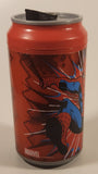 2013 Cool Gear Marvel Comics The Amazing Spider-Man Soda Pop Can Shaped 5 3/4" Plastic Thermos Cup with Lid
