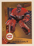 1997-98 Pacific Dynagon NHL #66 Montreal Canadiens Jocelyn Thibault Trading Card