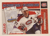 1995 Kraft Jell-o NHL Montreal Canadians #77 Pierre Turgeon Trading Card