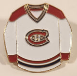 NHL Montreal Canadiens Jersey Shaped Enamel Metal Lapel Pin