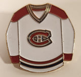 NHL Montreal Canadiens Jersey Shaped Enamel Metal Lapel Pin