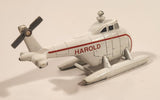 1991 ERTL Britt Allcroft Thomas The Tank Engine & Friends Harold Helicopter White Die Cast Toy Aircraft