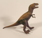 S.H. Green and Purple T-Rex Tyrannosaurus Rex 5" Tall Dinosaur Toy Figure