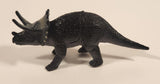 S.H. Black Triceratops 5 1/2" Long Dinosaur Toy Figure
