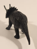 S.H. Black Triceratops 5 1/2" Long Dinosaur Toy Figure