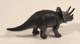 S.H. Black Triceratops 5 1/2" Long Dinosaur Toy Figure