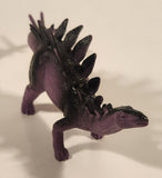 S.H. Black and Purple Stegosaurus 8" Long Dinosaur Toy Figure