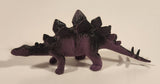 S.H. Black and Purple Stegosaurus 5" Long Dinosaur Toy Figure