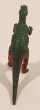 S.H. Orange and Green Raptor 2 3/4" Tall Dinosaur Toy Figure