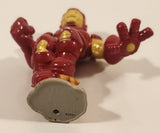 2006 Hasbro Marvel Hero Squad Iron Man 2 3/4" Plastic Toy Figure