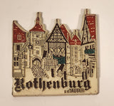 Rothenburg Tabuer 1 7/8" x 1 7/8" Rubber Fridge Magnet