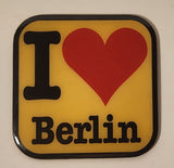 HLR I Love Berlin 2 1/4" x 2 1/4" Rubber Fridge Magnet