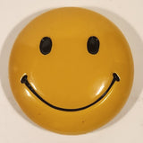 Vintage Yellow Smiley Face 1 3/4" Resin Fridge Magnet