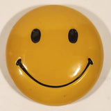 Vintage Yellow Smiley Face 1 3/4" Resin Fridge Magnet