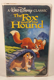 Walt Disney Classic The Fox And The Hound Movie VHS Video Cassette Tape with Case