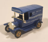 Vintage 1983 Lledo Models of Days Gone DG 6039 1920 Ford Model T Van Blue Woodward's Die Cast Toy Car Vehicle