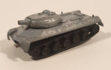 Vintage Mt1004 T10 JS III Russian Army Tank Grey Die Cast Toy Car Vehicle Hong Kong
