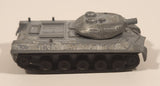 Vintage Mt1004 T10 JS III Russian Army Tank Grey Die Cast Toy Car Vehicle Hong Kong