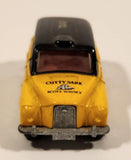 Corgi Cutty Sark Scots Whisky London Taxi Cab Yellow Die Cast Toy Car Vehicle with Opening Suicide Doors