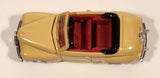 CMW Mini Metals HO Scale 1948 Ford Convertible Tan Die Cast Toy Car Vehicle with Opening Hood