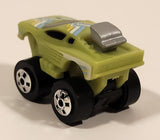 1987 Road Champs Ferrari Testarossa Green Micro Mini Die Cast Toy Car Vehicle