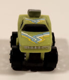1987 Road Champs Ferrari Testarossa Green Micro Mini Die Cast Toy Car Vehicle