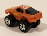 1987 Road Champs Porsche 944 Orange Micro Mini Die Cast Toy Car Vehicle