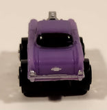 1987 Road Champs '57 Chevy Purple Micro Mini Die Cast Toy Car Vehicle