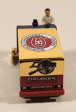 2000 White Rose Collectibles NHL Montreal Canadiens Zamboni Gold Red Blue 1:50 Scale Die Cast Toy Car Vehicle