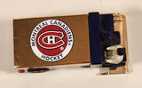 2000 White Rose Collectibles NHL Montreal Canadiens Zamboni Gold Red Blue 1:50 Scale Die Cast Toy Car Vehicle