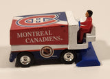 1997 White Rose Collectibles NHL Montreal Canadiens Zamboni Red White Blue 1:50 Scale Die Cast Toy Car Vehicle