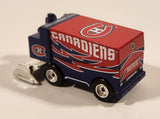2004 Fleer White Rose Collectibles NHL Montreal Canadiens Zamboni Red Blue 1:50 Scale Die Cast Toy Car Vehicle