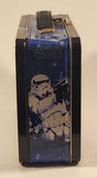 2010 Star Wars Luke Skywalker Princess Leia Han Solo Embossed Tin Metal Lunch Box
