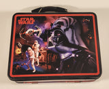 2008 Star Wars Darth Vader and Stormtroopers Embossed Tin Metal Lunch Box