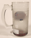 NHL National Hockey League Montreal Canadiens 5 5/8" Frosted Glass Beer Mug Cup