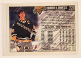 1993-94 Topps Premiere NHL Pittsburgh Penguins #220 Mario Lemieux Trading Card