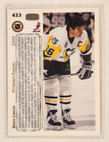1992-93 Upper Deck NHL #433 Pittsburgh Penguins Mario Lemieux Art Ross Trophy Winner Trading Card