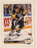 1992-93 Upper Deck NHL #26 Pittsburgh Penguins Mario Lemieux Trading Card